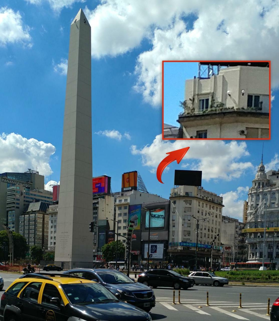 Penthouse Frente Al Obelisco Con Terraza Appartement Buenos Aires Buitenkant foto