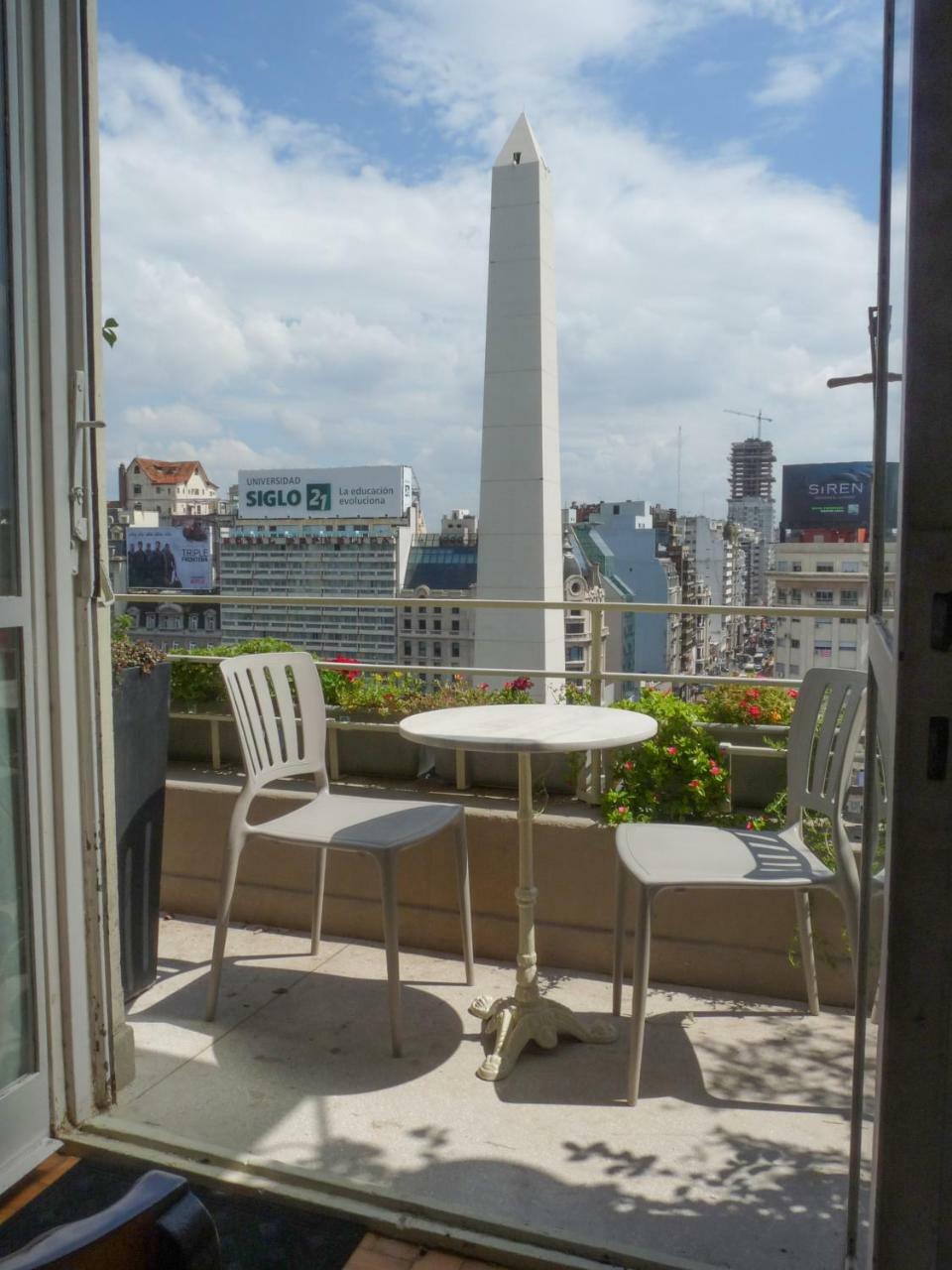 Penthouse Frente Al Obelisco Con Terraza Appartement Buenos Aires Buitenkant foto