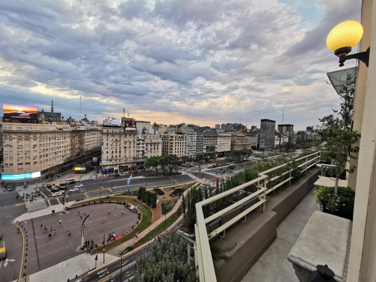 Penthouse Frente Al Obelisco Con Terraza Appartement Buenos Aires Buitenkant foto