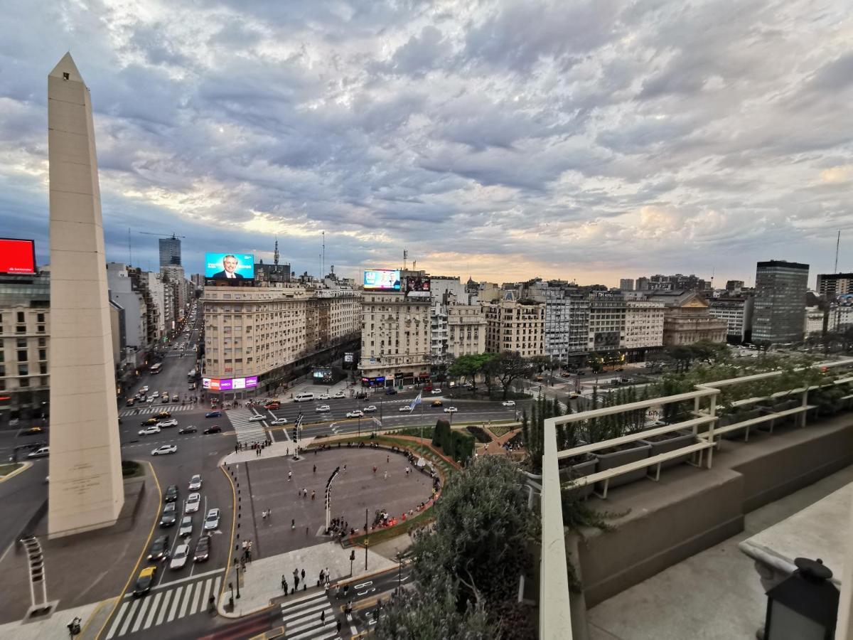 Penthouse Frente Al Obelisco Con Terraza Appartement Buenos Aires Buitenkant foto