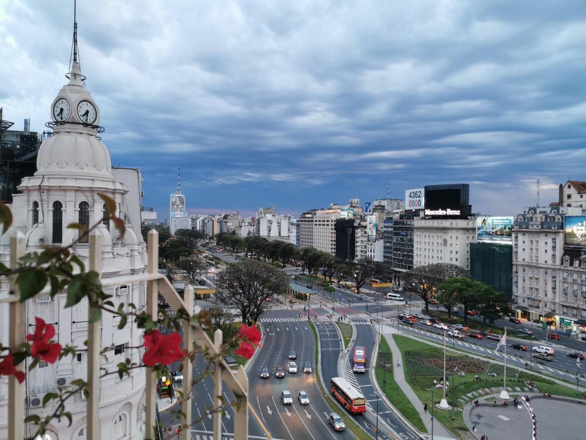 Penthouse Frente Al Obelisco Con Terraza Appartement Buenos Aires Buitenkant foto