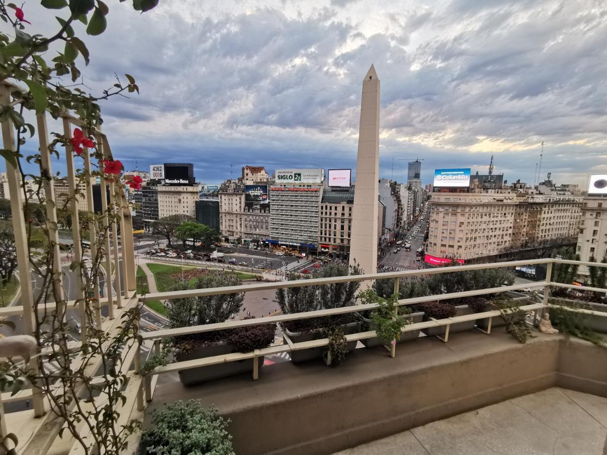 Penthouse Frente Al Obelisco Con Terraza Appartement Buenos Aires Buitenkant foto